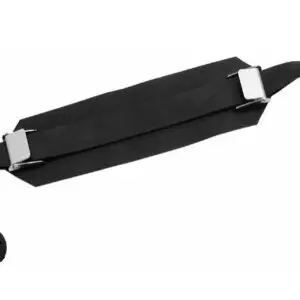 A black color Surgical Table Patient Safety Strap