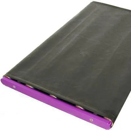 A black color Patient Transfer Roller Boards