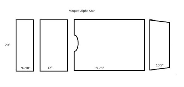 Different shape of Standard Series Surgical Table Pad Sets