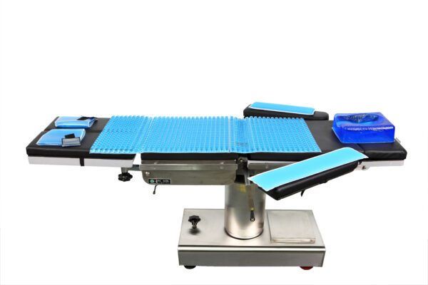 A Surgical Table Pad Gel Positioners with white background