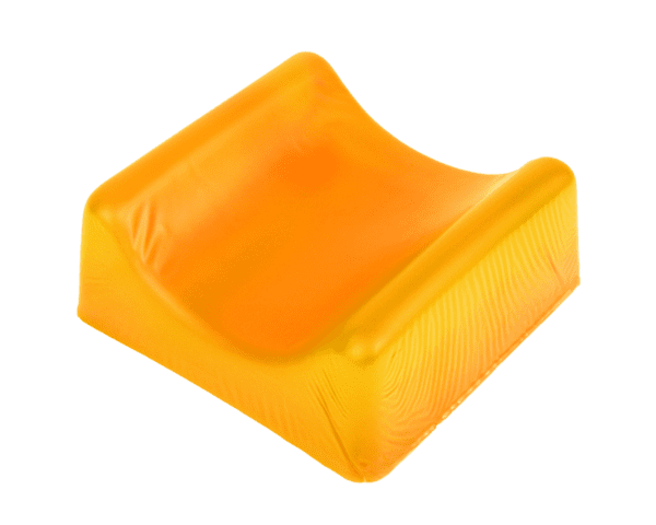 A yellow color Contoured Head Rest