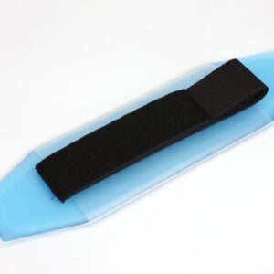 A blue color Arm Protector with white background