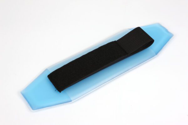 A blue color Arm Protector with white background