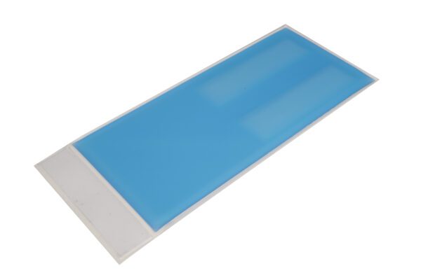 A blue color Arm Protector with white background